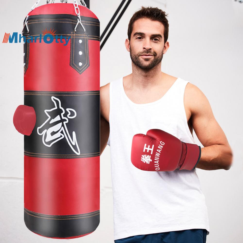 empty punching bag