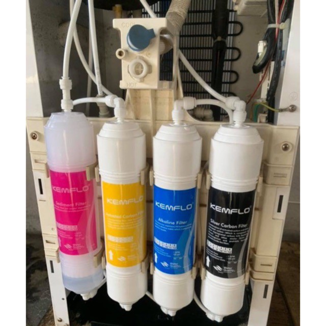 Kemflo Coway Metro Water Filter Cartridges Replacement Alkaline Set ...