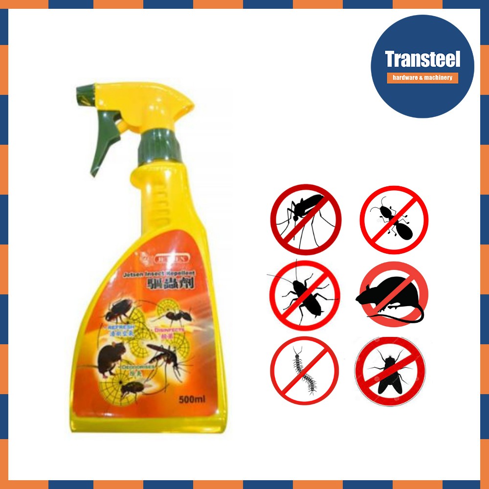 (JETSEN) INSECT REPELLENT/ PENGHALAU SERANGGA 500ML | Shopee Malaysia