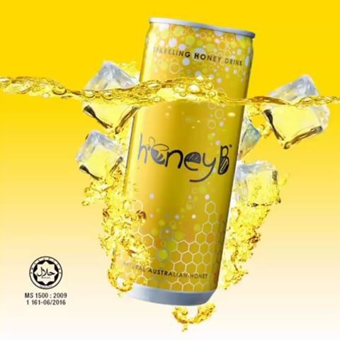 HoneyB Sparkling Honey Drink (6 Cans X 250ml) Honey B Madu | Shopee ...