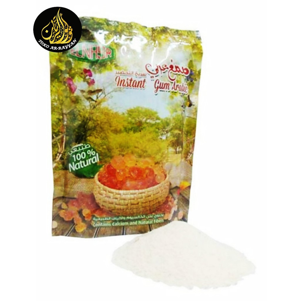 Arabic Gum Instant Powder 150gm Serbuk Gam Arab 150gram ELNASR Shopee