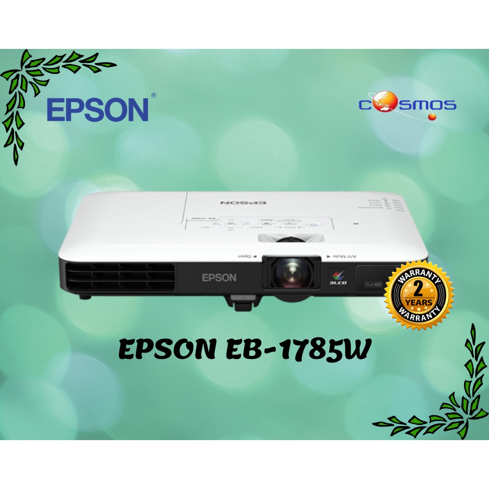 Epson Eb 1785w Wireless Wxga 3lcd Slim Projector Shopee Malaysia