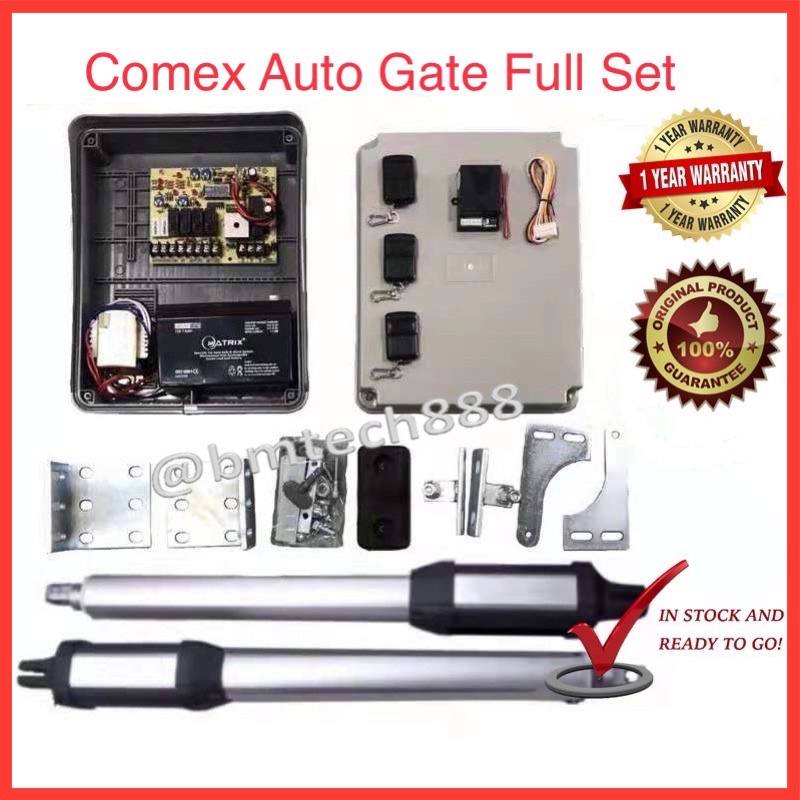 COMEX ARM SWING AUTO GATE SYSTEM /GOOD QUALITY‼️/READY STOCK‼️ | Shopee  Malaysia