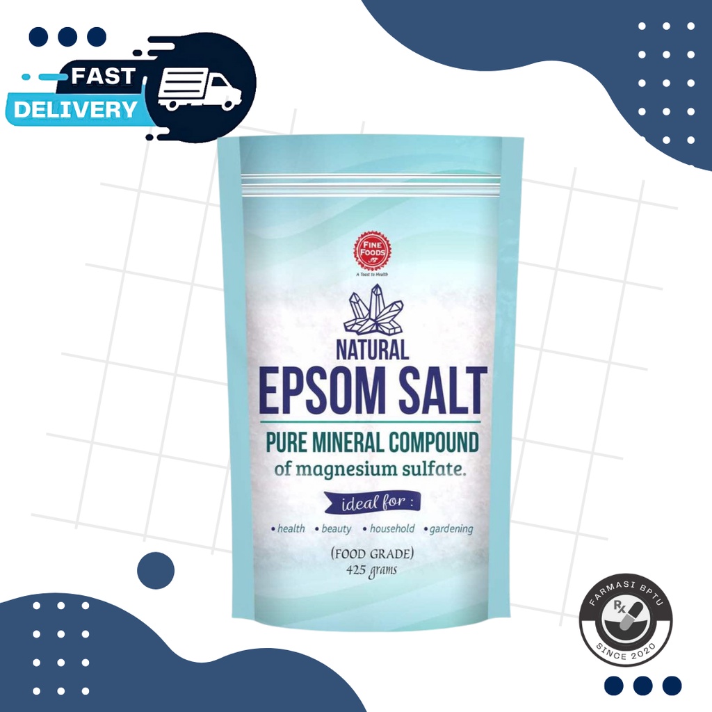 Fine Foods Natural Epsom Salt (425g) | Shopee Malaysia