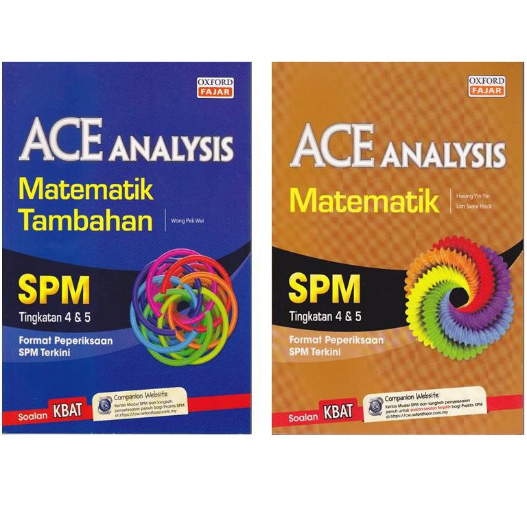 (OXFORD FAJAR) 2019 ACE ANALYSIS SPM Tingkatan 4 & 5 ( MATEMATIK