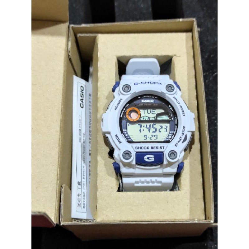 g shock mat moto putih