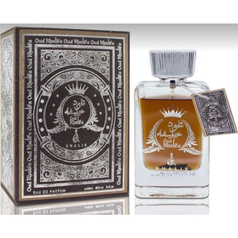Original Oud Khalifa Perfume by Khalis 100ml (Unisex) Shopee Malaysia