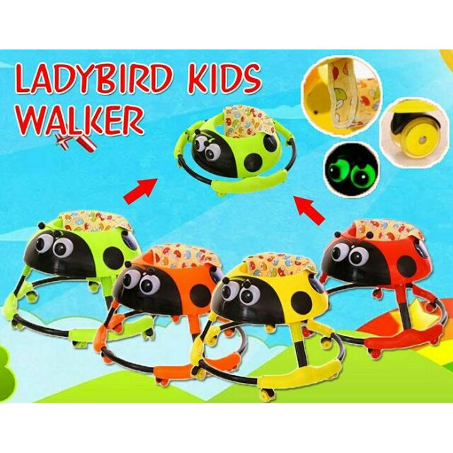 ladybug baby walker