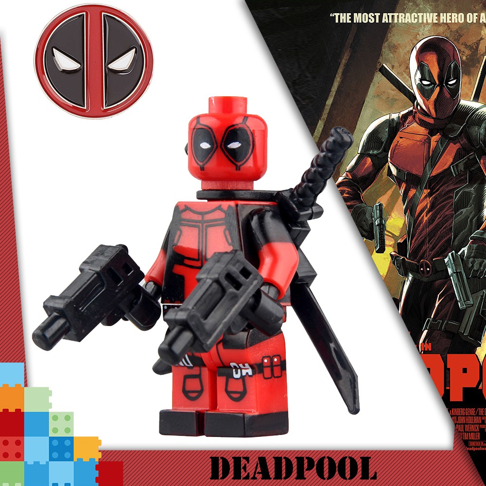 Marvel Deadpool Roblox Figure Shopee Malaysia - deadpool 2 in roblox