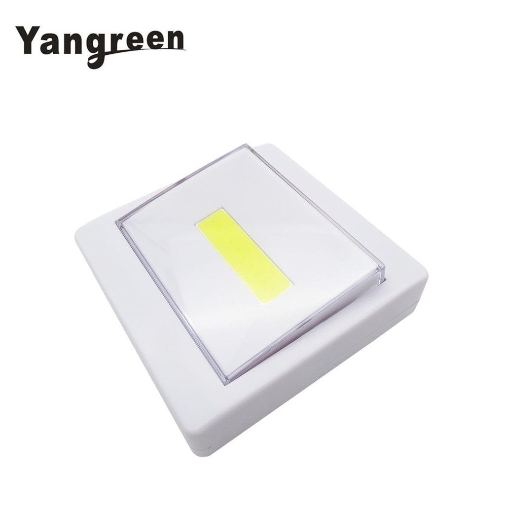 Cob Led Magnetic Switch Night Light Battery Operated Cordless