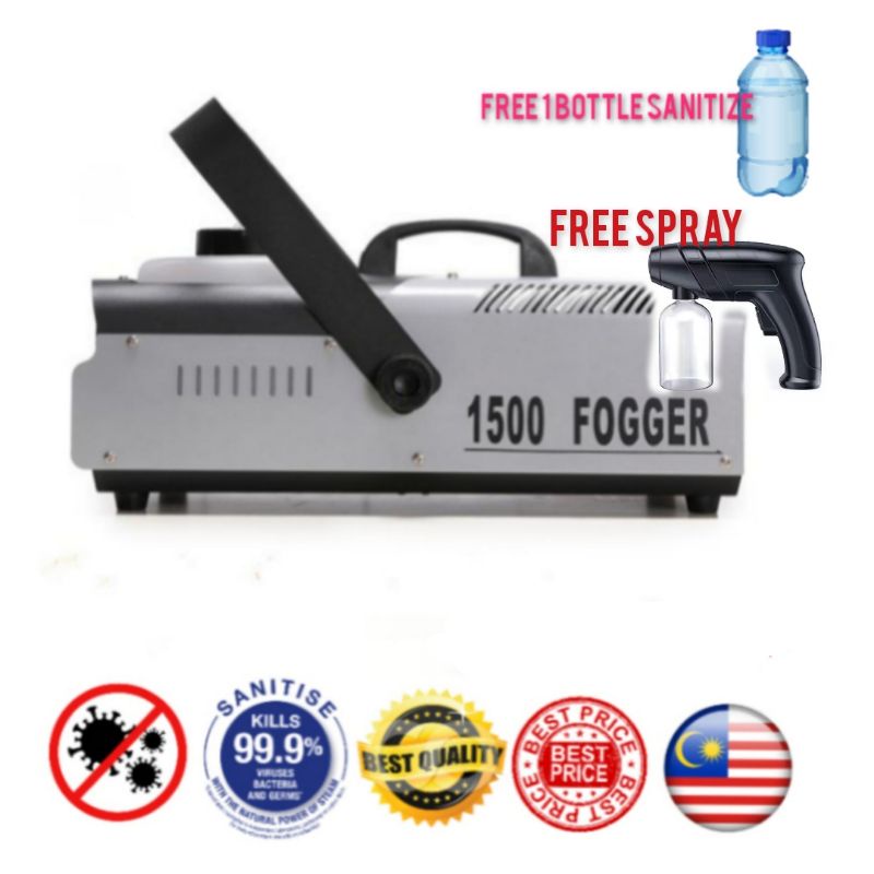 [PALING MURAH] Powerful 1500W 1000W UFO Fogging fog machine mesin