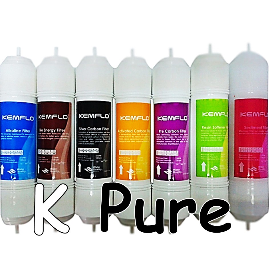 KEMFLO Water Filter Cartridge Alkaline Bio Energy Water Dispenser