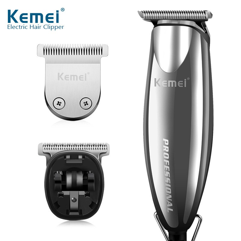 Kemei Modelling Hair Trimmer 0mm Baldheaded Powerful Electric