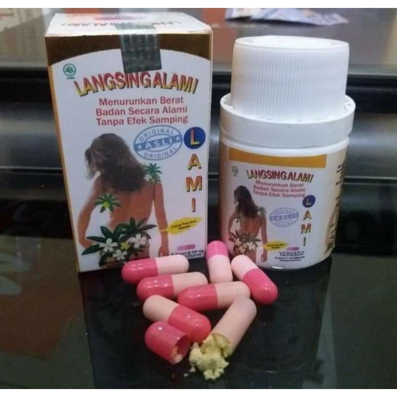 Lami Slimming Pill Ubat Kurus 100 Asli Penurunan Berat Badan Shopee Malaysia