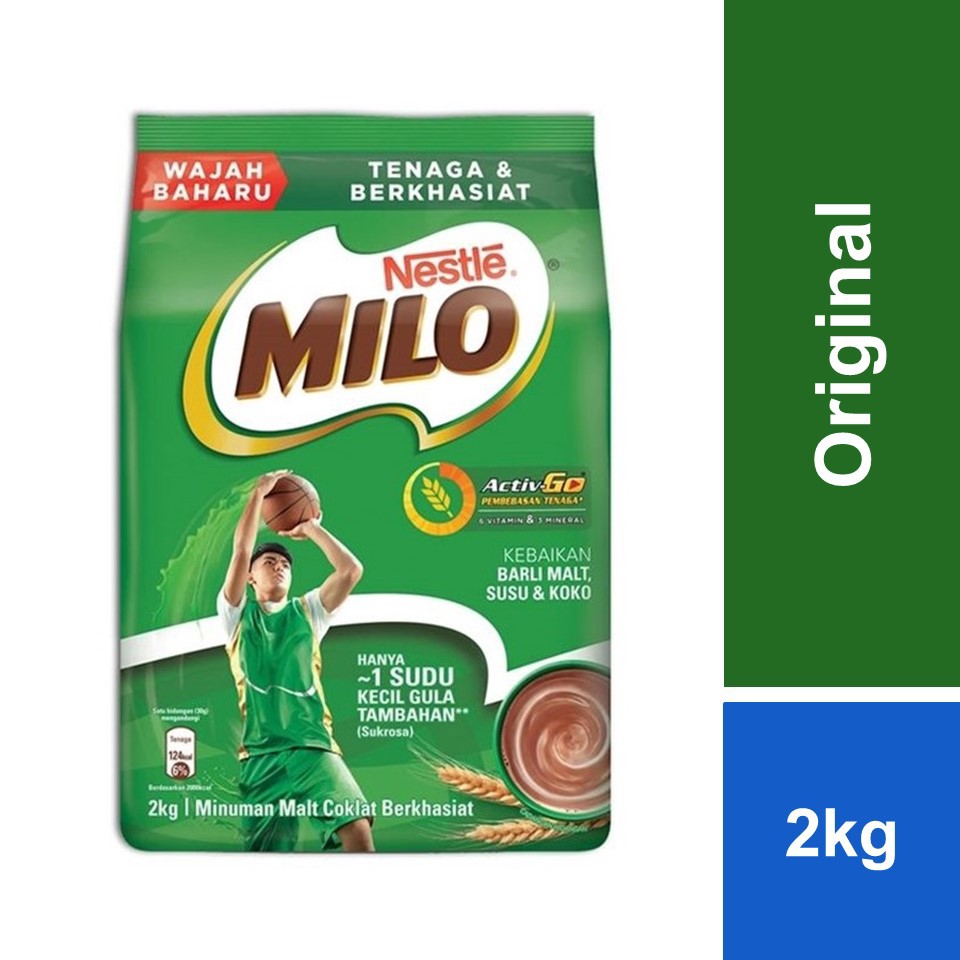 Nestle Milo Powder Softpack 1kg/2kg Original | Shopee Malaysia