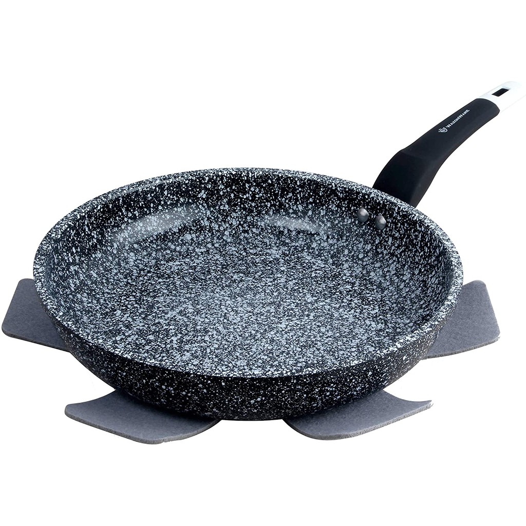 Waxonware Granite Ceramic Nonstick Frying Pan Nonstick Skillet Anti Warp Non Toxic Ptfe Apeo Pfoa Free Shopee Malaysia
