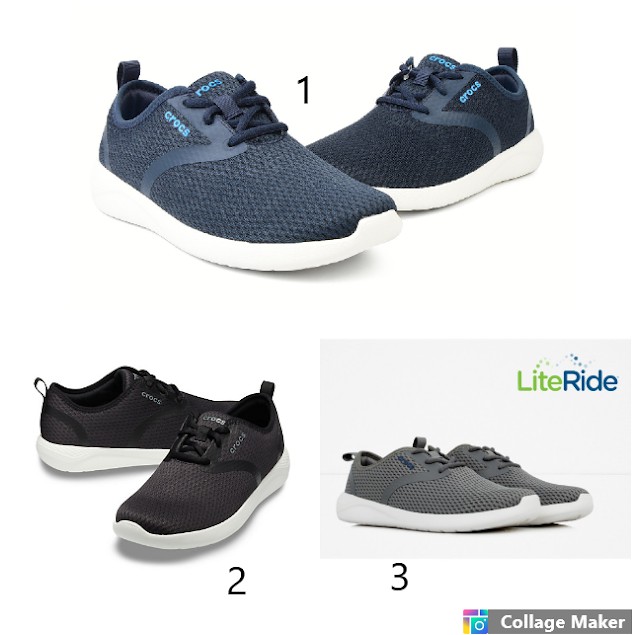 crocs literide mesh lace