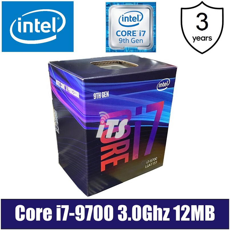 Intel Core I7 9700 Processor Coffee Lake 12mb Cache 3 0ghz Shopee Malaysia