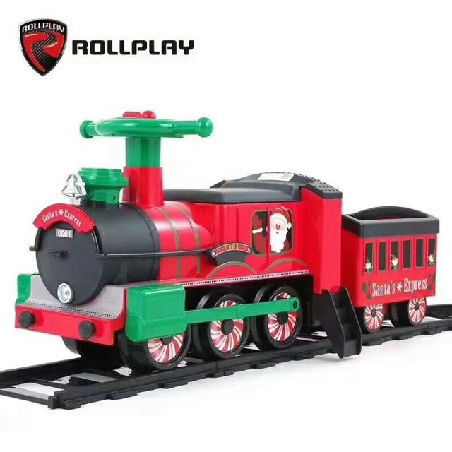 rollplay steam train tracks