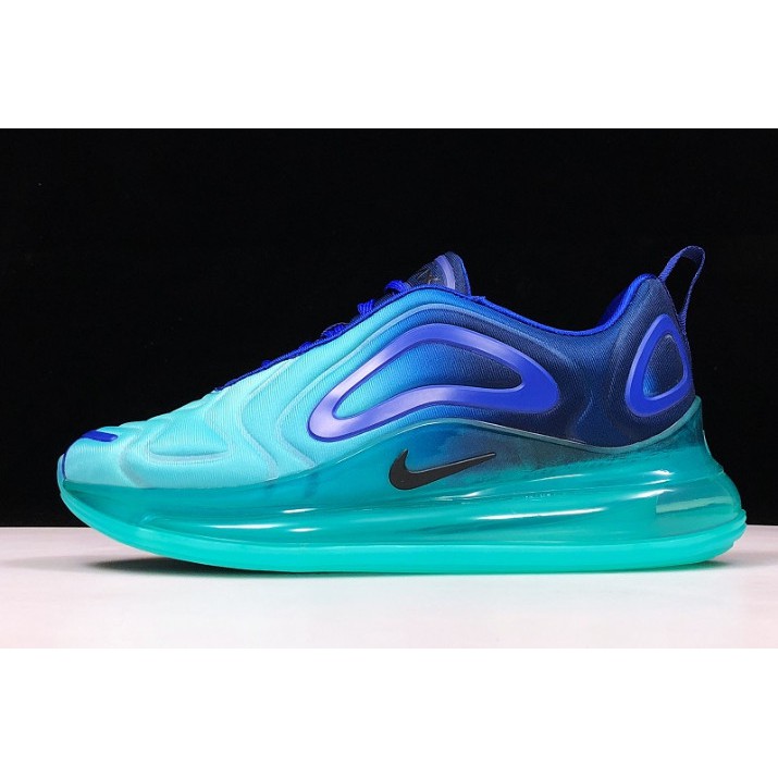 nike air max 720 blue and black