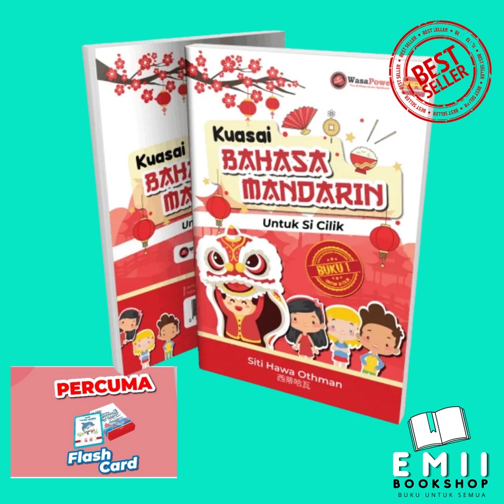 Kuasai Bahasa Mandarin Untuk Si Cilik With Flashcard Wasapower Belajar Bahasa Cina Shopee Malaysia