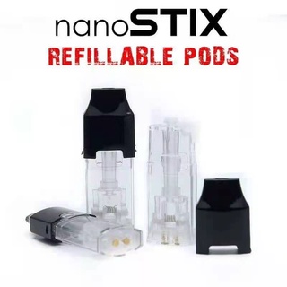 ✌️N𝗮nost𝗶x Empty Replacement Pod Cartridge N𝗮no Pods Refillable 1.5ml Capacity N𝗮no Stick Refill N𝗮no Pod Kosong