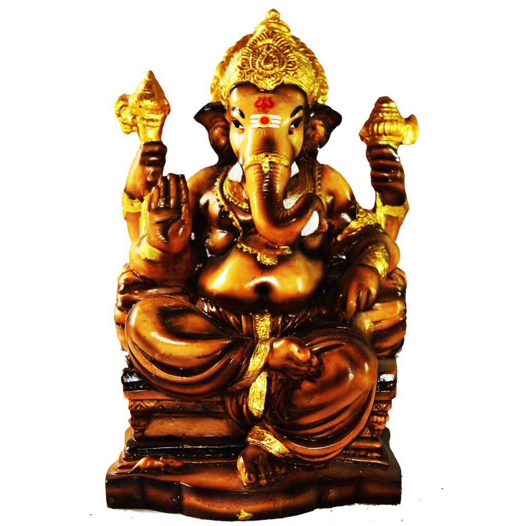 Lord Ganesha Vinayagar Statue Hindu Idol God Ganpati Decorative