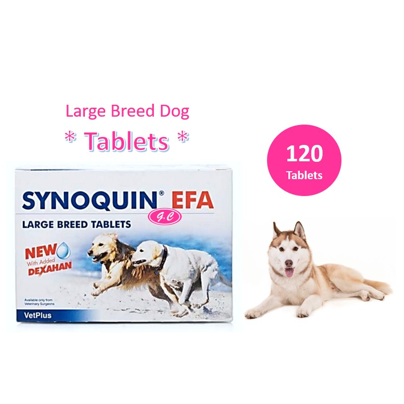 synoquin large breed 120 tablets