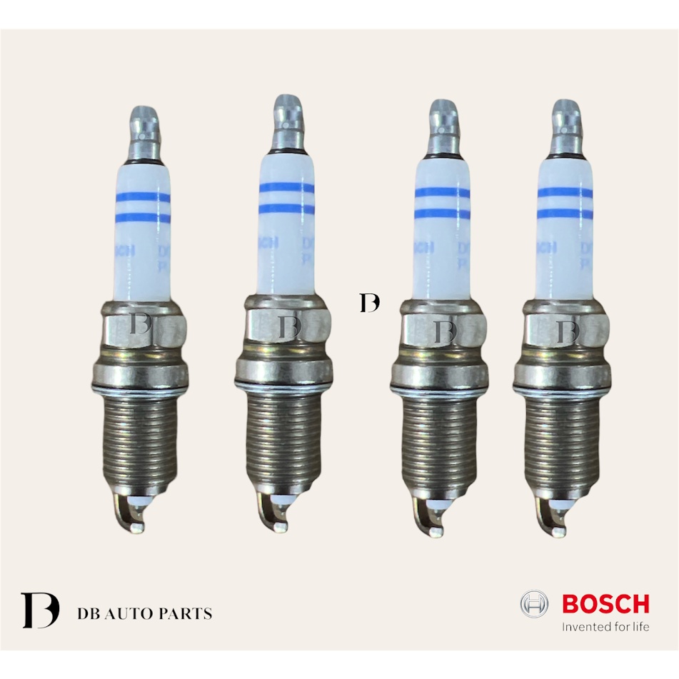 BOSCH BMW 3 SERIES E46 E90 E70 320i 318i SPARK PLUG SET / 4 PCS (0242235776)(FR7KPP332