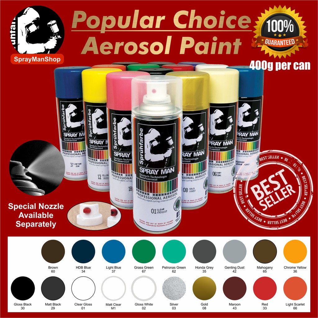Aerosol Spray Paint Spray Man Aerosol Paint Part 2 Shopee Malaysia