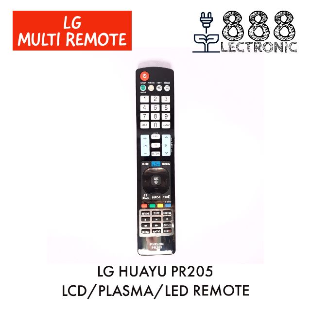 LG LED, LCD, TV PLASMA REMOTE CONTROL Shopee Malaysia