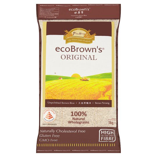 ecoBrown's Original Unpolished Brown Rice 5kg | Shopee Malaysia