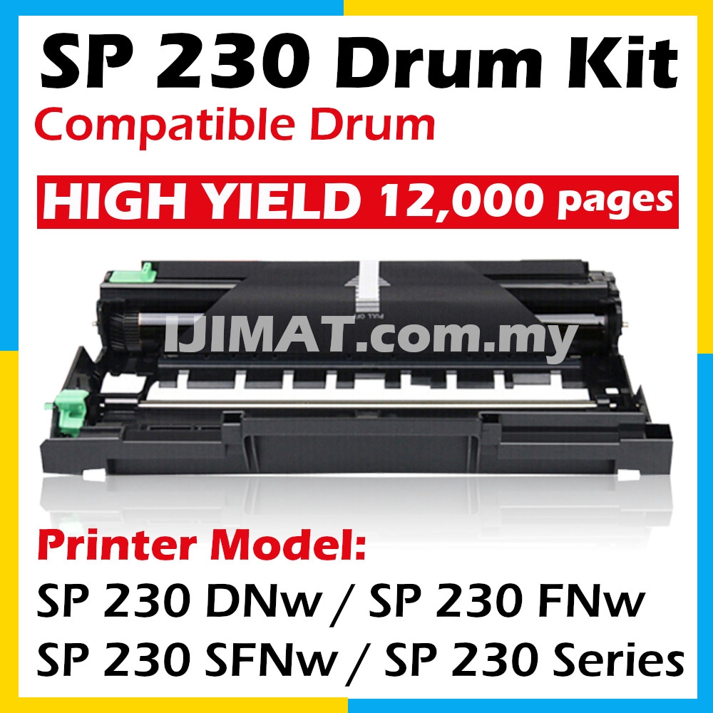 Compatible Drum / Toner Ricoh SP 230L 230H SP230H SP230L 408294 TYPE SP ...