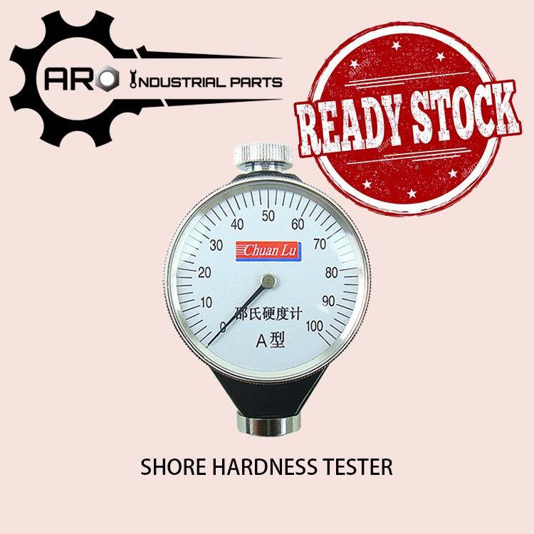 Hardness Tester Meter,Shore Type A/O/D Rubber Tire Durometer Hardness Tester Meter 0-100 Type D 