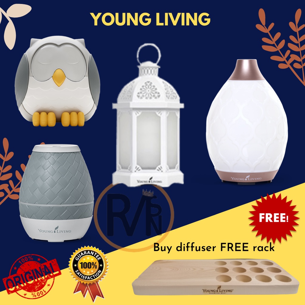 Buy Free Rack Young Living Charcoal Lantern Diffuser Feather The Owl Diffuser Desert Mist Diffuser Seetracker Malaysia