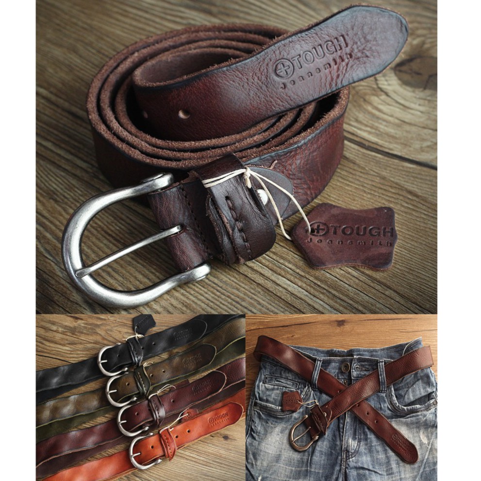 Cowhide Leather Genuine Leather Belt Xg1009 Shopee Malaysia