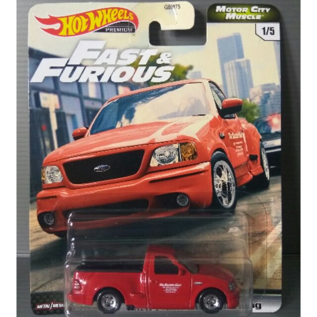 Hot Wheels Fast And Furious Ford F-150 SVT Lightning MOTOR CITY MUSCLE |  Shopee Malaysia