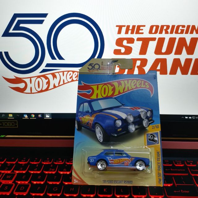 hot wheels 50th anniversary ford escort