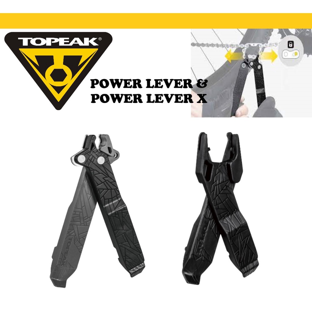TOPEAK POWER LEVER / POWER LEVER X Multi Function Tire Lever Tools