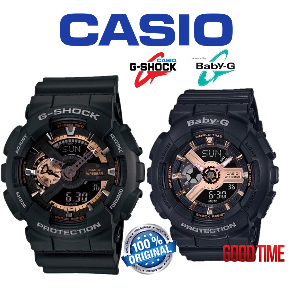 casio watch set for couple