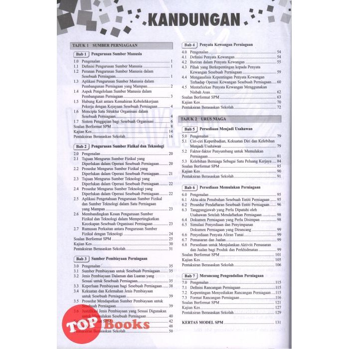 Topbooks Pan Asia Modul A Perniagaan Tingkatan 5 Kssm Shopee Malaysia