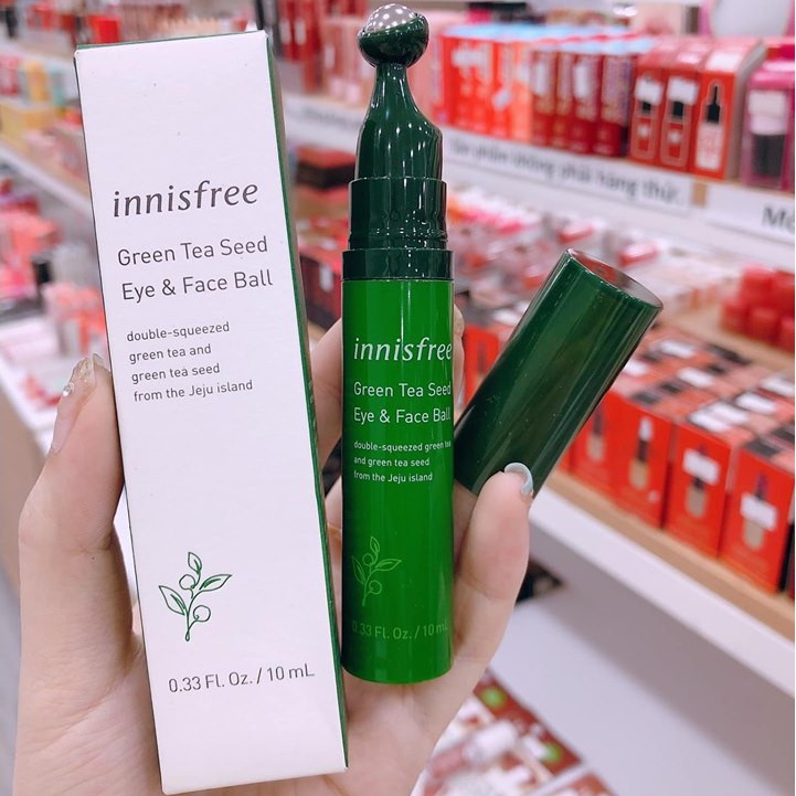 Innisfree Green Tea Seed Eye & Face Ball Eye Roller 10ml Shopee Malaysia