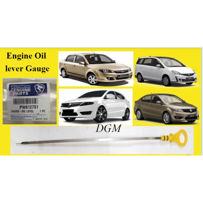 PROTON Saga FLX ExoraBold Preve Suprima Turbo Engine Dipstick / Oil