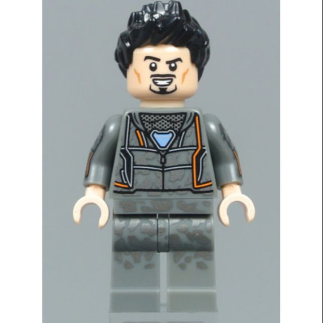 lego tony stark minifigure