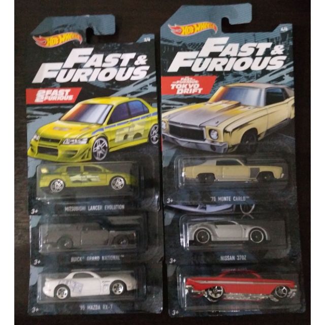 hot wheels fast and furious 2019 walmart