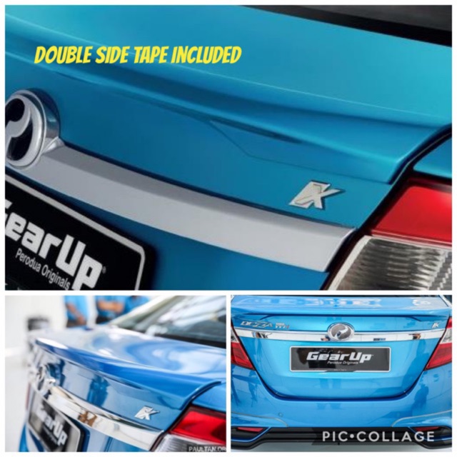 Perodua Bezza OEM Spoiler With Paint  Shopee Malaysia Perodua Bezza OEM Spoiler With Paint  Shopee Malaysia