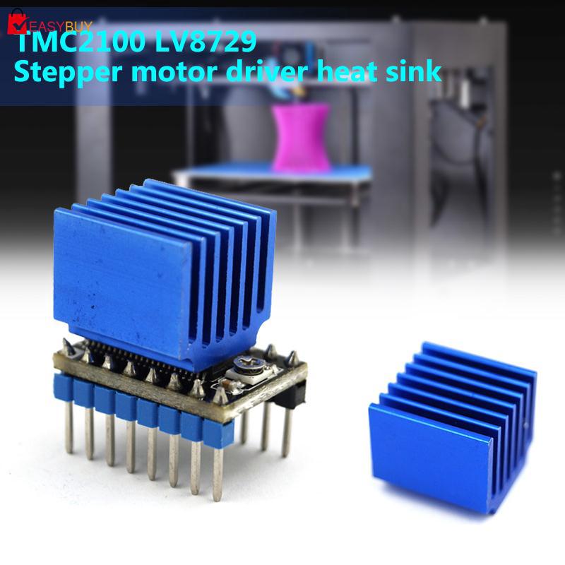 Driver Heat Sink Stepping Motor Durable 3d Printing Aluminum Cooling Office