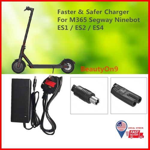 Ready Stock Fast Charging Electric Scooter Charger Adapter For Xiaomi M365 Segway Ninebot Es1 5147