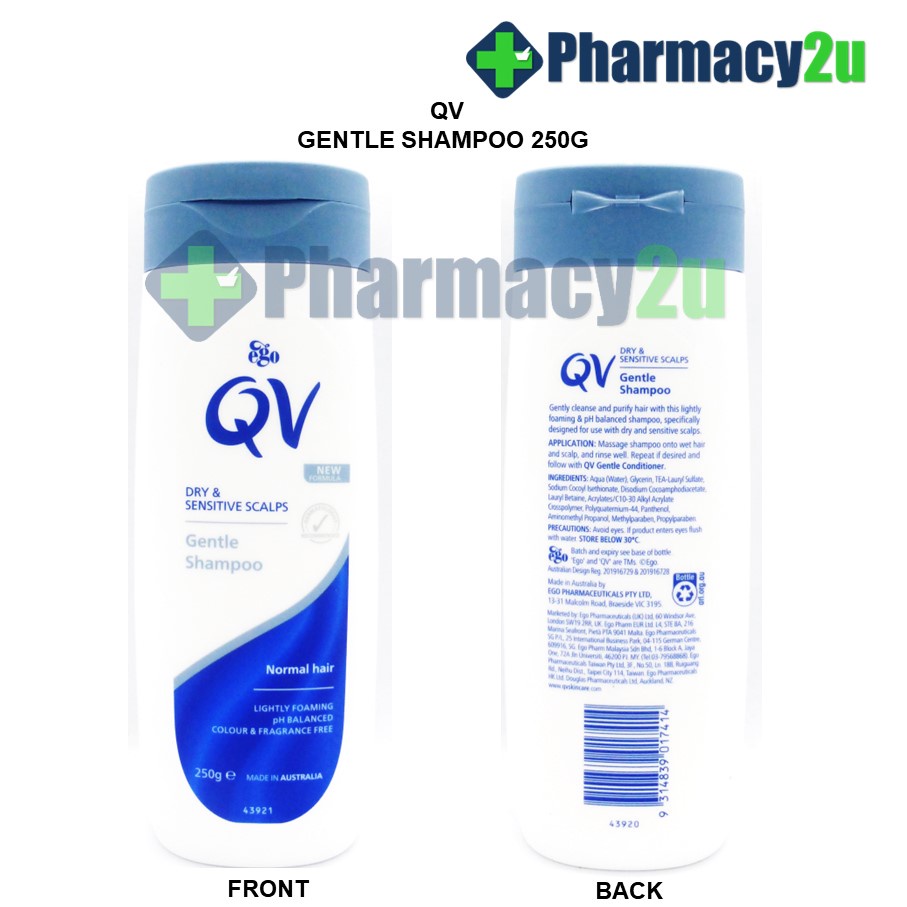 EGO QV HAIR GENTLE SHAMPOO 200G/250G Shopee Malaysia