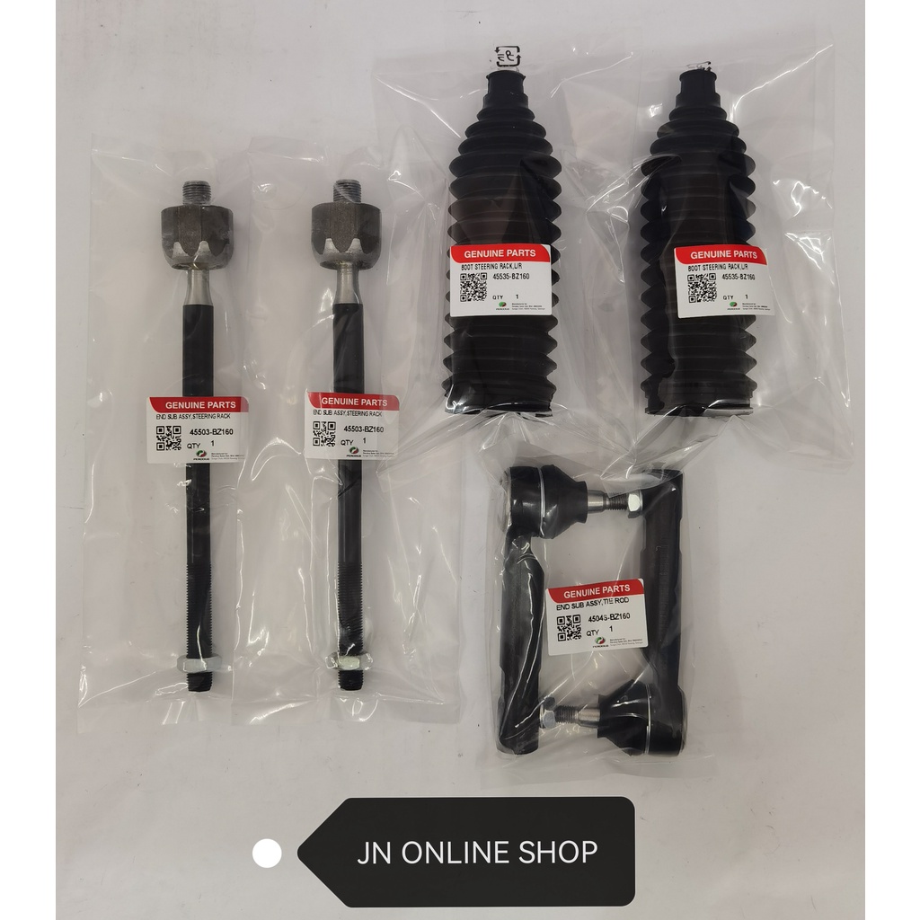 Tie Rod End+Rack End+Steering Boot Cover (OEM) for Perodua Bezza (1 SET